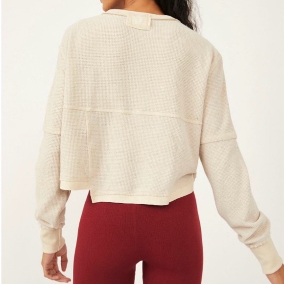 Free People Movement Dream Work
(NWT Layer in Moonlight  Size:XS /S COLOR:Cream - Picture 2 of 8